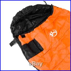 Camping Hiking Mummy Sleeping Bag 5F/-15C With Carrying Case