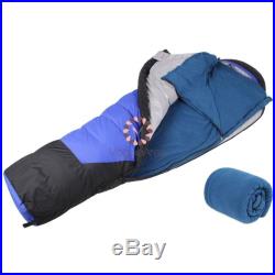 Camping Outdoor Polar Fleece Sleeping Bag Travel Hiking Lightweight Portable