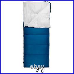 Camping Sleeping Bag 35-Degree Cool Weather Rectangular Sleeping Bag, 33x77