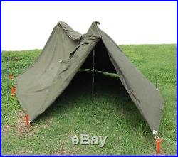 Canadian Army sleeping bag, self inflating air mattress, Ranger Blanket, pup tent