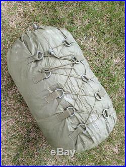Canadian Military 5 Piece Cold Weather Arctic Sleeping Bag Set Olive Drab Green