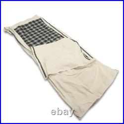Canvas Cavalry-Style Cowboy Bedroll Premium Lined Sleeping Bag Cover