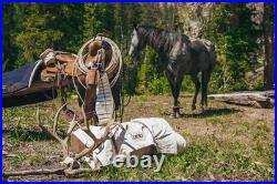 Canvas Cavalry-Style Cowboy Bedroll Premium Lined Sleeping Bag Cover