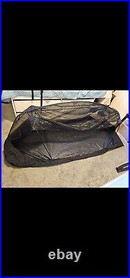 Canvas Cutter Tent/sleeping, DOMINATOR MESHand DOMINATOR POLE SYSTEM Never Used