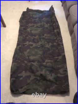 Colcracker Oilcloth Bivvy Bag In Camo