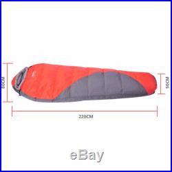 Cold Weather -10 Outdoor Camping Mummy Sleeping Bag Hiking Thicken Warm Comfort