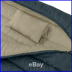 Cold Weather Sleeping Bag 2 Person Double Outdoor Camping Hiking With Pillow