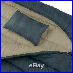 Cold Weather Sleeping Bag 2 Person Double Outdoor Camping Hiking With Pillow