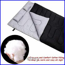 Cold Weather Sleeping Bag f 0 Degree 2 Person Two Double For Adults Backpack NEW