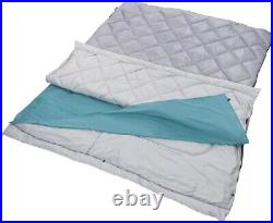Coleman 45°F Double Sleeping Bag Queen Size XL Sleeping Bag with Big & Tall