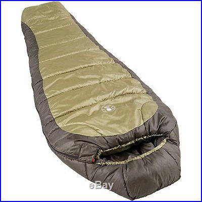 Coleman North Rim 0-Degree Sleeping Bag Mummy Camping Hiking Down Outdoor NEW