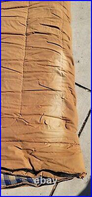 Coleman Peak 1 Sleeping Bag Thick Canvas Large