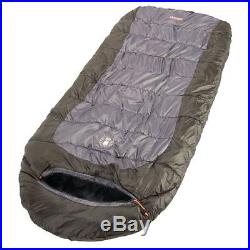 Coleman Sleeping Bag Extreme Weather Camping Hiking Backpacking Gear Big Tall
