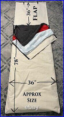 Combo Pack Regular Size Canvas Bedroll And Bag (Both are Included in this Kit)