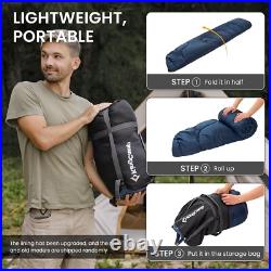 Comfortable XL Sleeping Bag with Compression Sack Ideal for Camping & Hiking