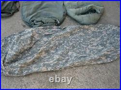 Complete Army Issue Sleeping Bag Military Sleep System 5 Part Acu Digital Ucp
