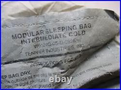 Complete Army Issue Sleeping Bag Military Sleep System 5 Part Acu Digital Ucp