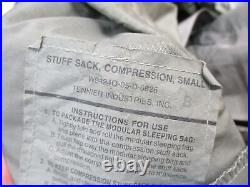 Complete Army Issue Sleeping Bag Military Sleep System 5 Part Acu Digital Ucp