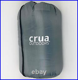Crua Outdoors Deluxe Quilt Blanket Camping Mountains Hiking Travel Gray NEW
