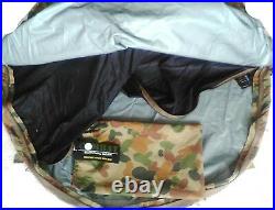 Csg Auscam Bivy Bag 3 Layer + Alloy Head Pole, Mosquito Net 235x110x80cm Army