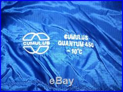 Cumulus Quantum 450 (Now Criterion) Sleeping Bag 4 Season Ultralightweight -10c