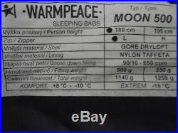 Daunenschlafsack Warmpeace Moon 500