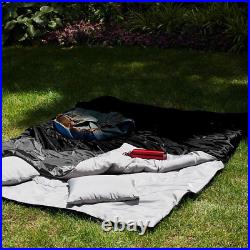 Double Sleeping Bag for Adults with 2 Pillows Queen Size XL Waterproof Sleepin