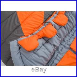 Double Wide Sleeping Bag 20F degree Cold Weather Camping Hunting Mummy 2 Persons