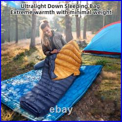 Down Bag Ultralight Camping Bag for Adults 90% Duck Down O6S1