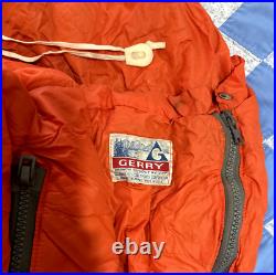 EARLY Gerry Denver Colorado 0 Degree USA Made Down Sleeping Bag Regular 1970's