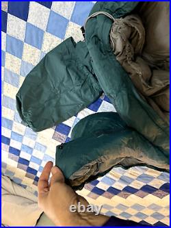 EMS 20 Goose Down WIDE Sleeping Bag Quilt PERTEX Regular FLEECE Pillow Sack