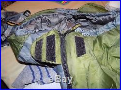 EUC Eureka! 20 light weight sleeping bag backpacking camping compression sack