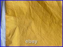 Early Winter Yellow Sleeping Bag Bivy Cover Goretex Vtg Rare