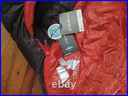 Eddie Bauer 20 Degree Karakoram 850 Down Sleeping Bag New With Tags size Long