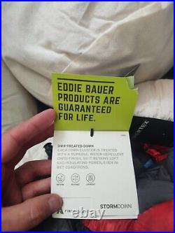 Eddie Bauer 20°Karakorum 850 Fill Down Sleeping Bag size Long (new with tags)