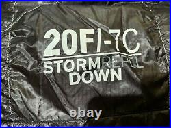 Eddie Bauer Unisex-Adult Kara Koram 20º StormDown Sleeping Bag, black Regular