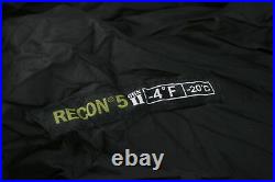 Elite Survival Systems ELSRECON5-B Recon 5 -4 Fahrenheit Sleeping Bag Black
