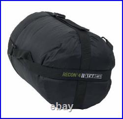 Elite Survival Systems Recon 4 Sleeping Bag, 14F, Nylon, Black