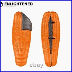 Enlightened Equipment Revelation 850 30°F Down Quilt Sleeping Bag Orange 545g