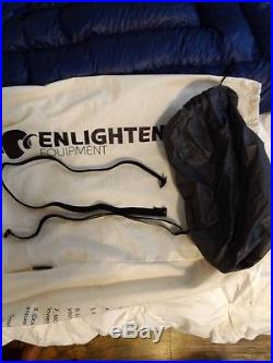Enlightened Equipment Revelation Quilt 20 Degree 850 Fill Power Backpacking