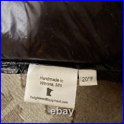 Enlightened Equipment Revelation Sleeping Bag Quilt Black Ultralight Down 950 20