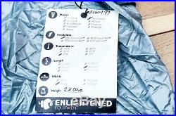 Enlightened Equipment Revelation lightweight Down Quilt Sleeping bag NEW 10 Deg