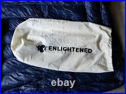 Enlightened Equipment lightweight backpacking quilt