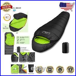 Ergonomic Waterproof Mummy Sleeping Bag Ideal for Backpacking Adventures