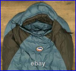 Excellent Big Agnes Lost Ranger 15 Degree Down Sleeping Bag with Cloth Logo Sack