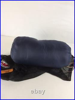 Excellent Big Agnes Sidewinder Camp 20 Sleeping Bag, Indigo/Gray, Long