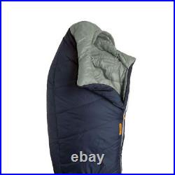 Excellent Big Agnes Sidewinder Camp 20 Sleeping Bag, Indigo/Gray, Long