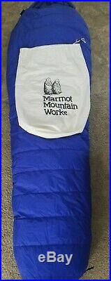 Excellent! MARMOT Colorado, USA Marmot Mountain Works GORE-TEX DOWN SLEEPING BAG