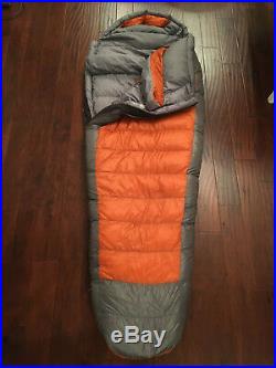 Exped Swan 10 degree down sleeping bag. Wide for sidesleepers. R-zip. Excellent