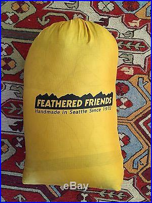 Feathered Friends Flicker 20 UL 850-fill down ultralight sleeping bag